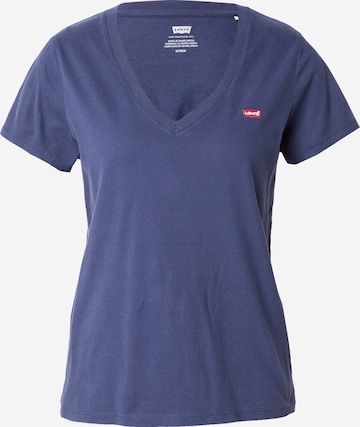 LEVI'S ® Koszulka 'Perfect Vneck' w kolorze niebieski: przód