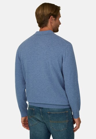 Boggi Milano Gebreid vest in Blauw
