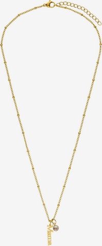 Lucardi Ketting in Goud: voorkant