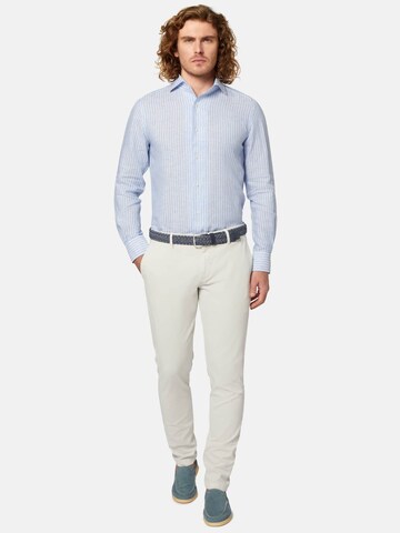 Coupe regular Chemise Boggi Milano en bleu