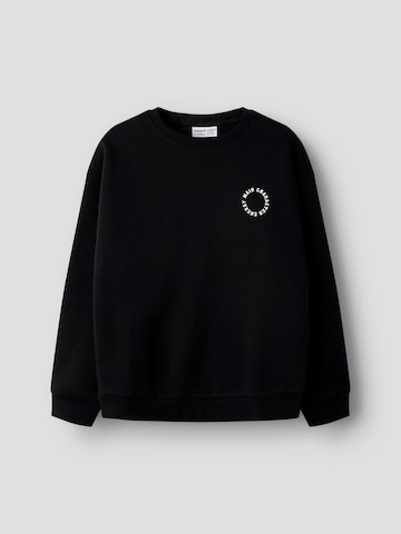 Felpa di NAME IT in nero: frontale