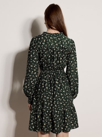 Robe ' ' Apricot en vert