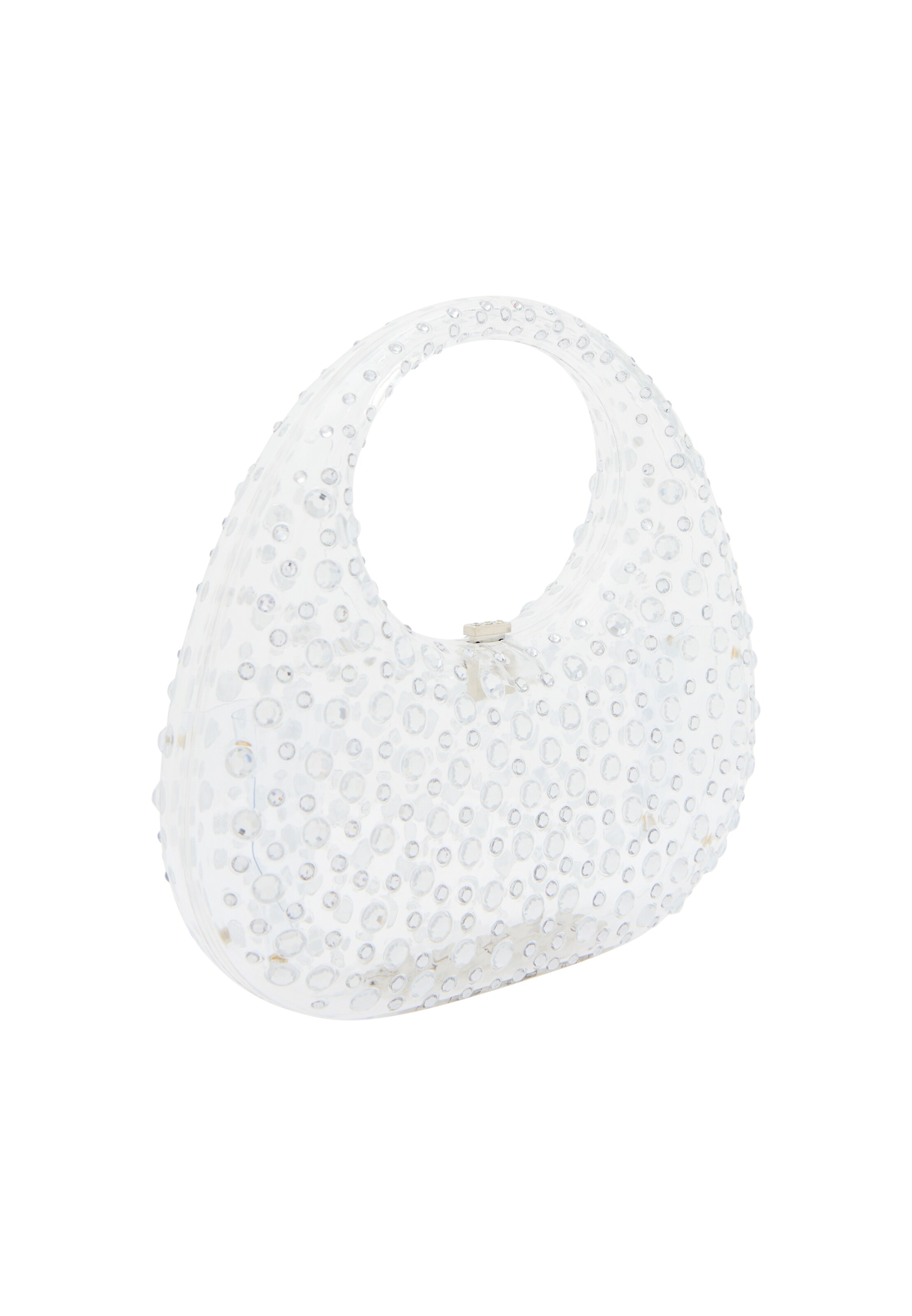 myMo at night Listová kabelka - Priehľadná