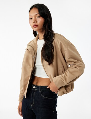 Koton Between-season jacket in Beige: front