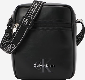 Calvin KleinTorba preko ramena - crna boja: prednji dio