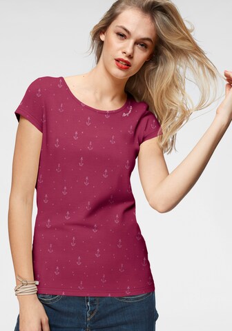 Ragwear Shirt in Red: front