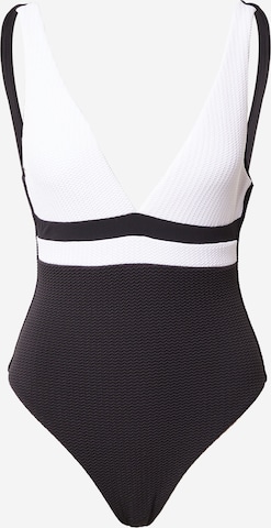 Seafolly Triangle Swimsuit in Black: front