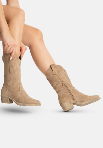 Salinyang Cowboylaarzen in Groen