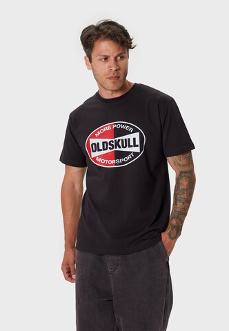 Oldskull T-Shirt 'Rtrip Gasoline' in Schwarz: Vorderseite