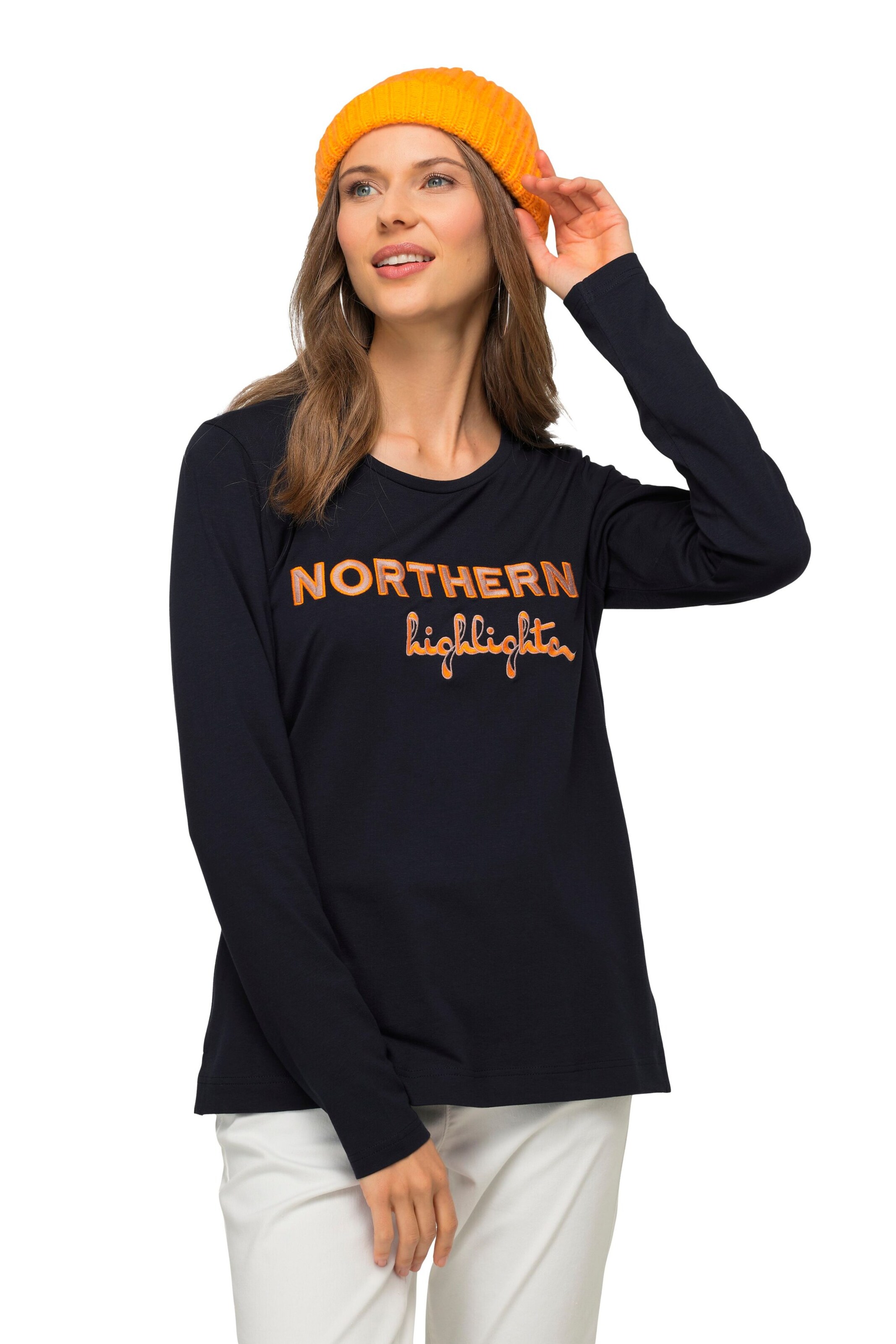 LAURASØN Shirt in Blue: front