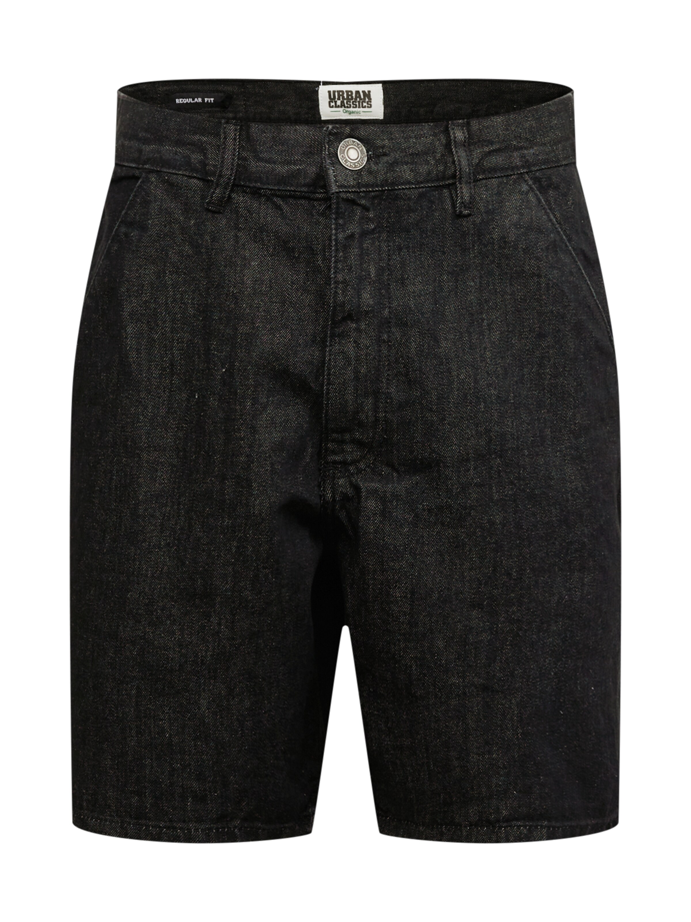regular Jeans di Urban Classics in nero: frontale