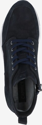 CAPRICE Lace-Up Ankle Boots in Blue