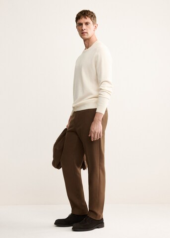 MANGO MAN Pullover in Weiß