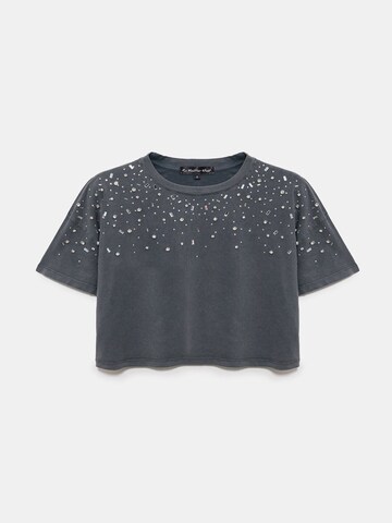 No Matter What Top in Grey