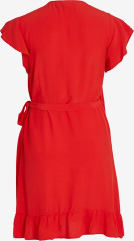 VILA Καλοκαιρινό φόρεμα 'Fini' σε κόκκινο