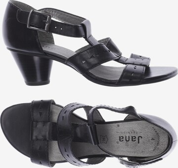 JANA Sandals & High-Heeled Sandals in 37 in Black: front