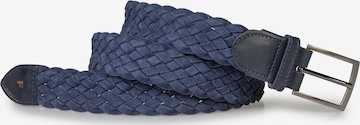 Floris van Bommel Riem 'De Belter 37' in Blauw: voorkant