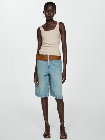 MANGO Overdel 'BRISA' i beige