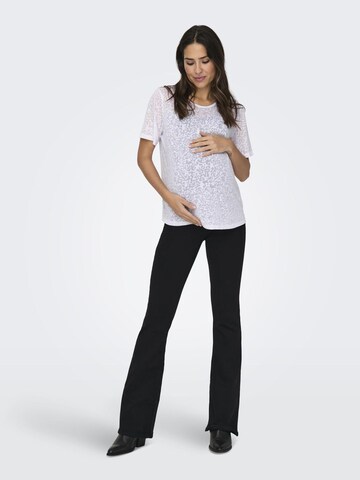 Only Maternity Flared Jeans 'HELLA' i sort