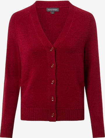 Franco Callegari Gebreid vest in Rood: voorkant