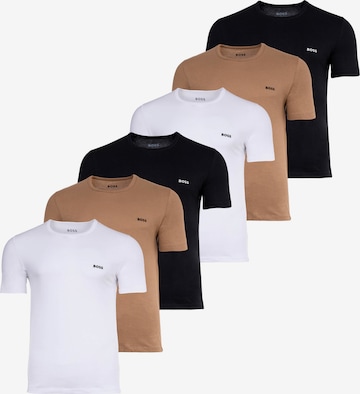 BOSS Shirt in Beige: front