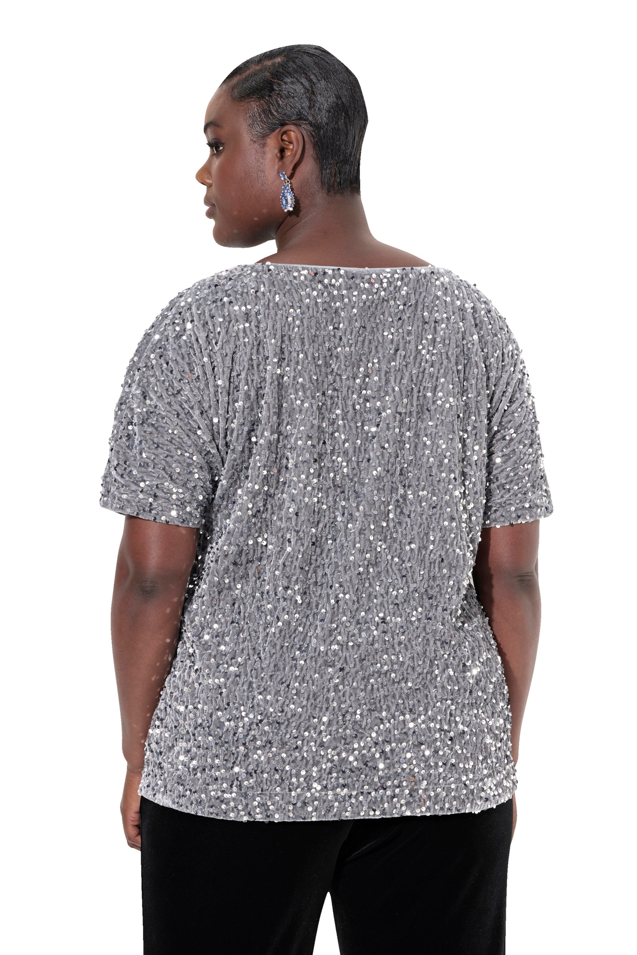 Ulla Popken Blúzka - Strieborná