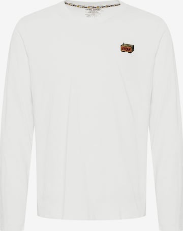 BLEND - Camisa 'Tee' em branco: frente