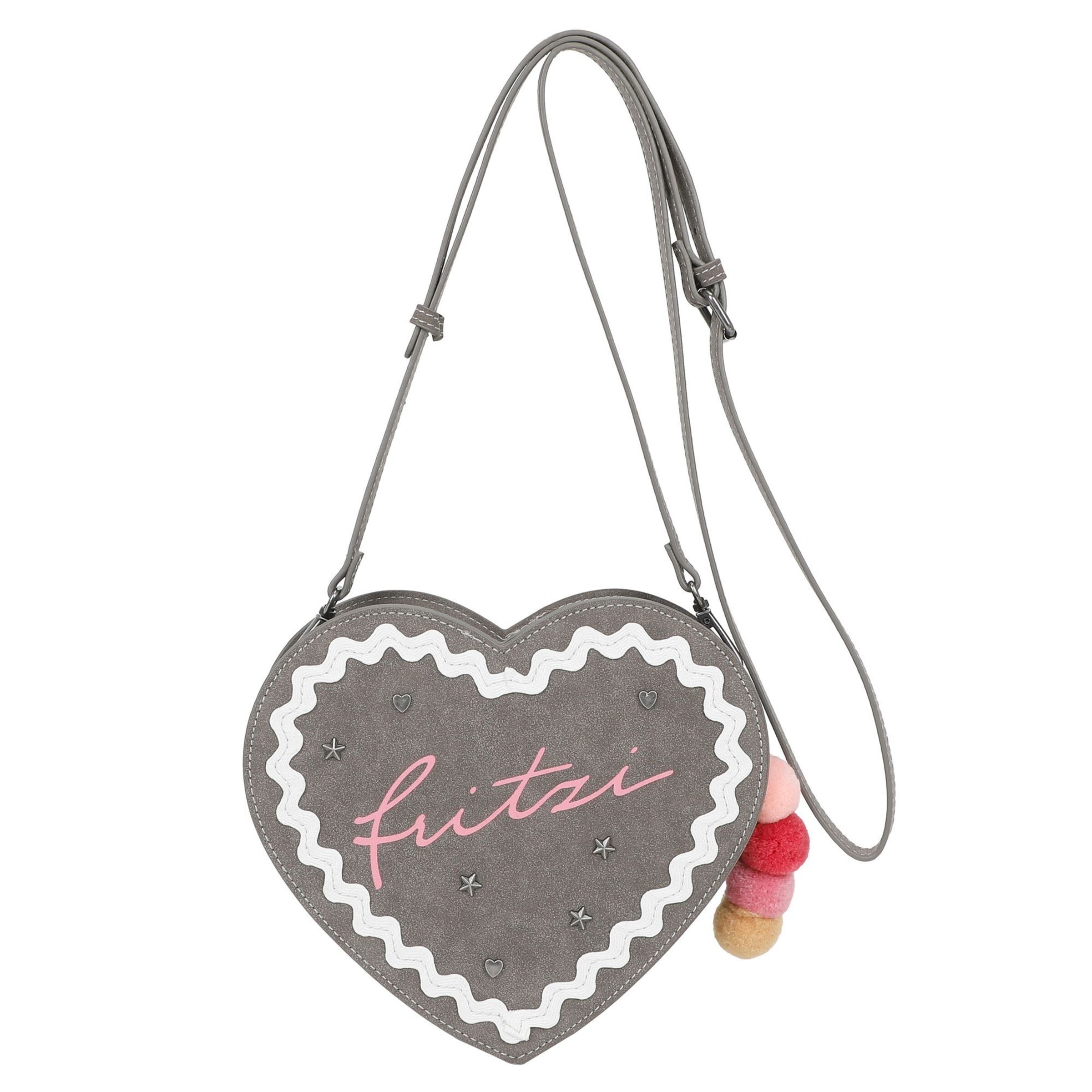 Fritzi aus Preußen Schoudertas in Grijs: voorkant