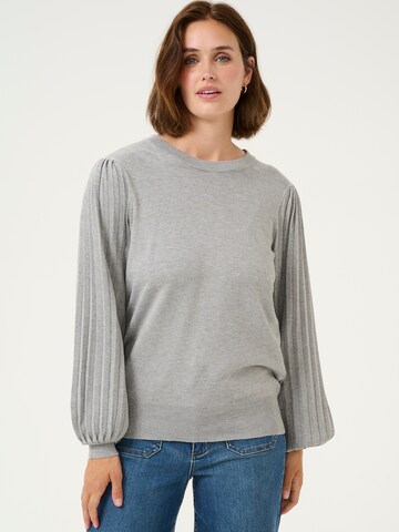 Pull-over 'KA Lone' Kaffe en gris : devant