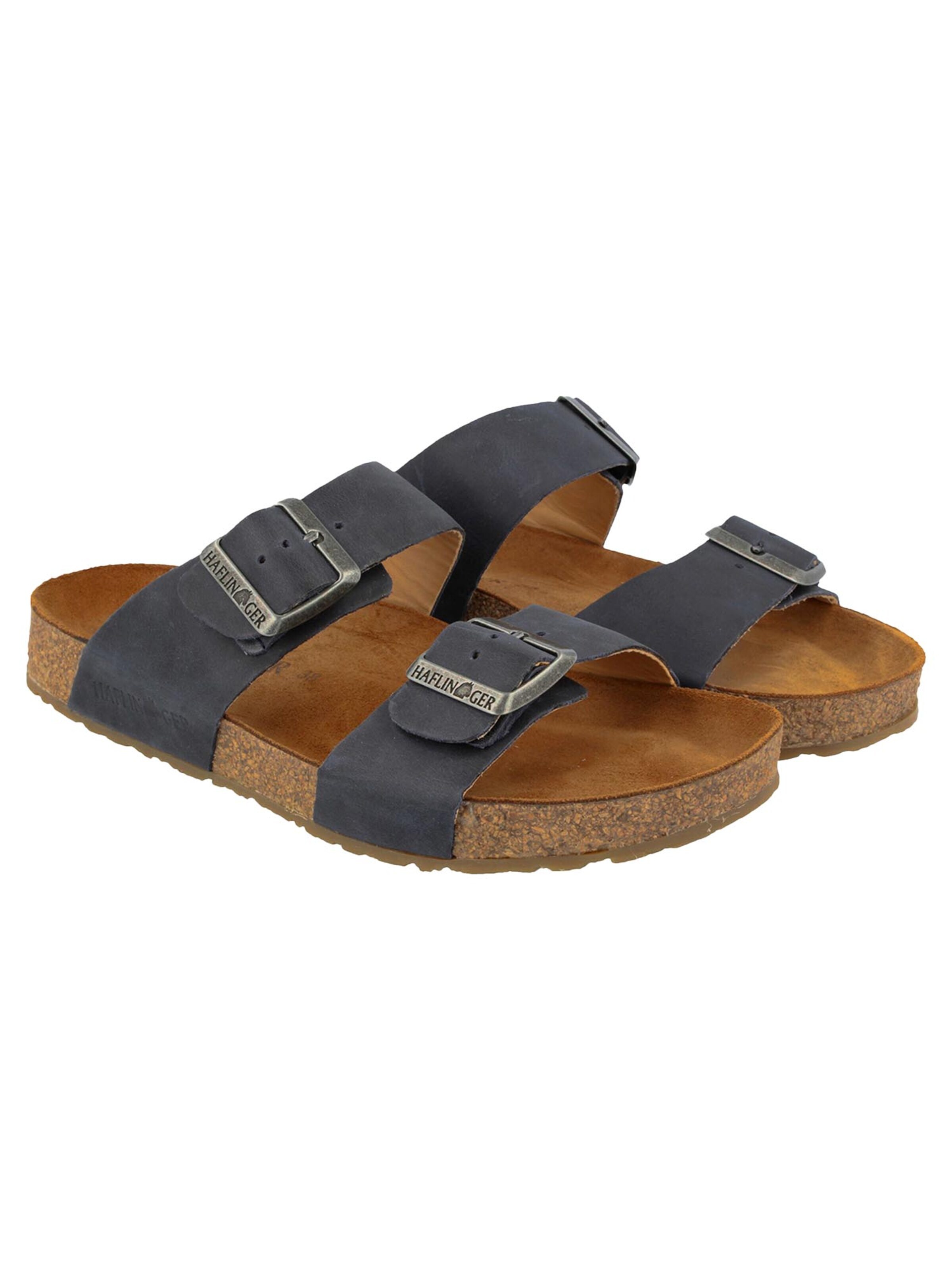 HAFLINGER Mules 'Andrea' in Blue