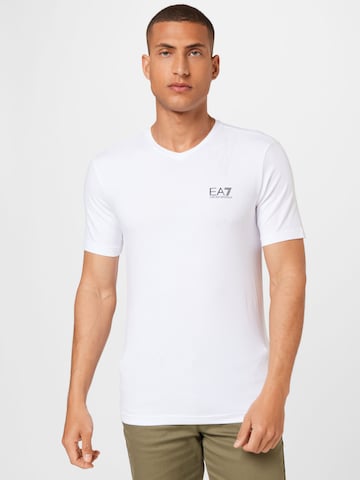 EA7 Emporio Armani Shirt in White: front