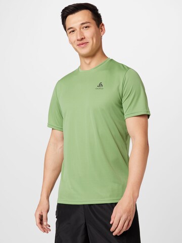 ODLO Funkční tričko 'Flyer ' – zelená: přední strana