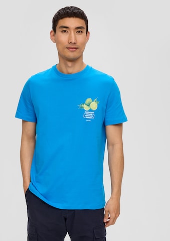s.Oliver T-Shirt in Blau: Vorderseite