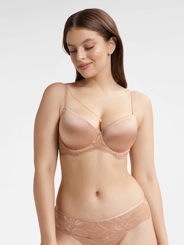 Push-up Reggiseno 'Kvell' di ESOTIQ in oro: frontale