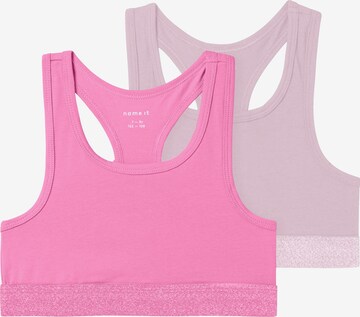 NAME IT Бюстгальтер в Ярко-розовый: спереди
