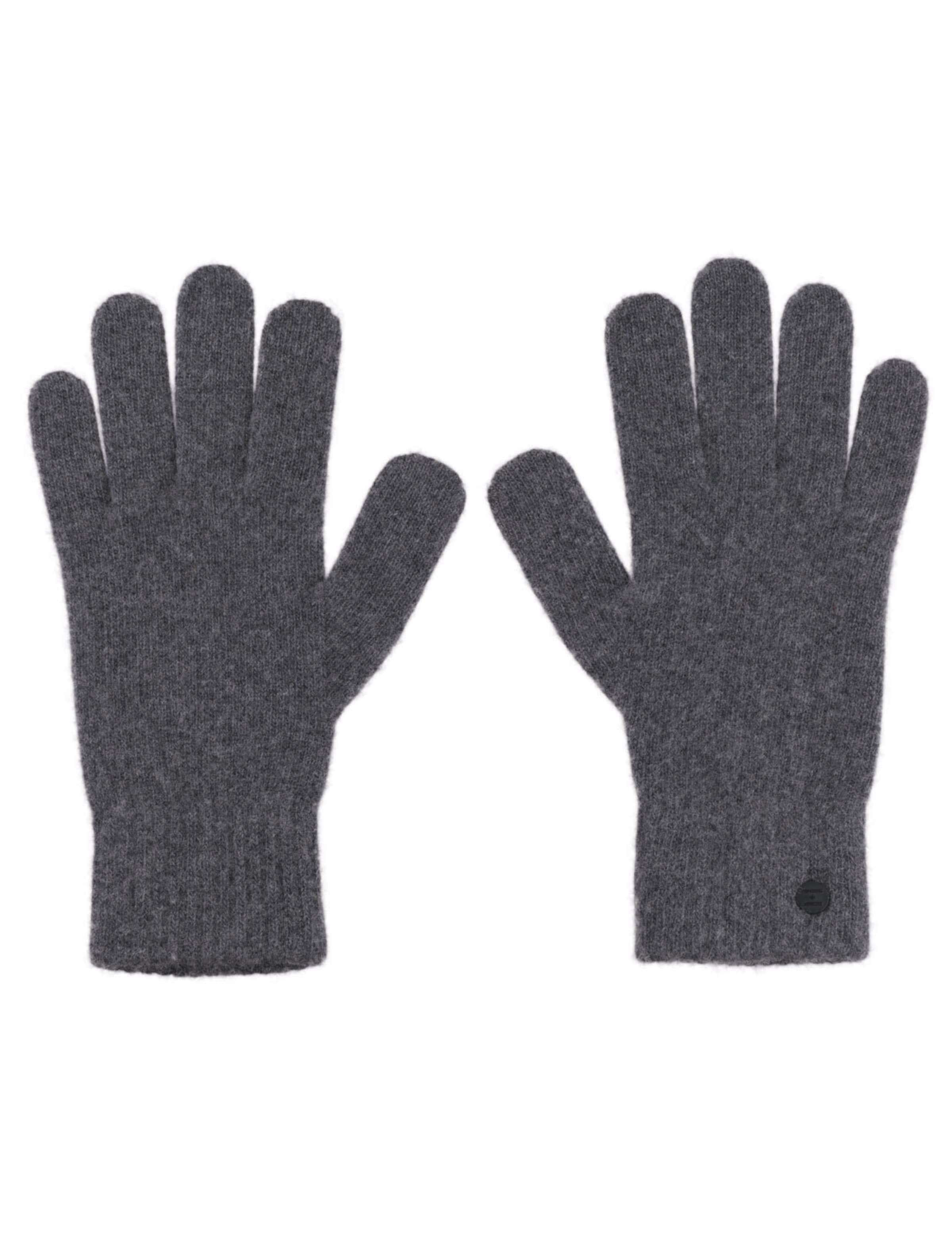 Bickley + Mitchell Full Finger Gloves in Grey: front