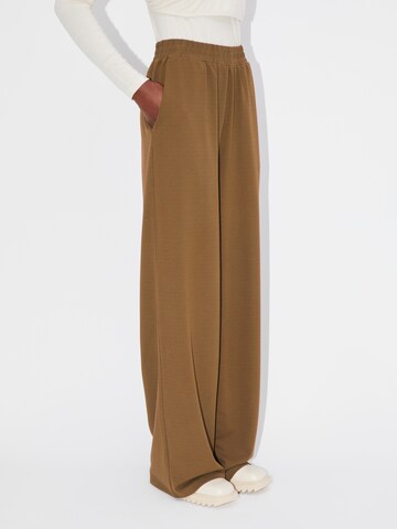 Wide Leg Pantalon 'Else' LeGer by Lena Gercke en vert