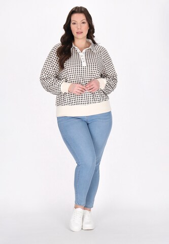 Sweat-shirt usha BLUE LABEL en beige