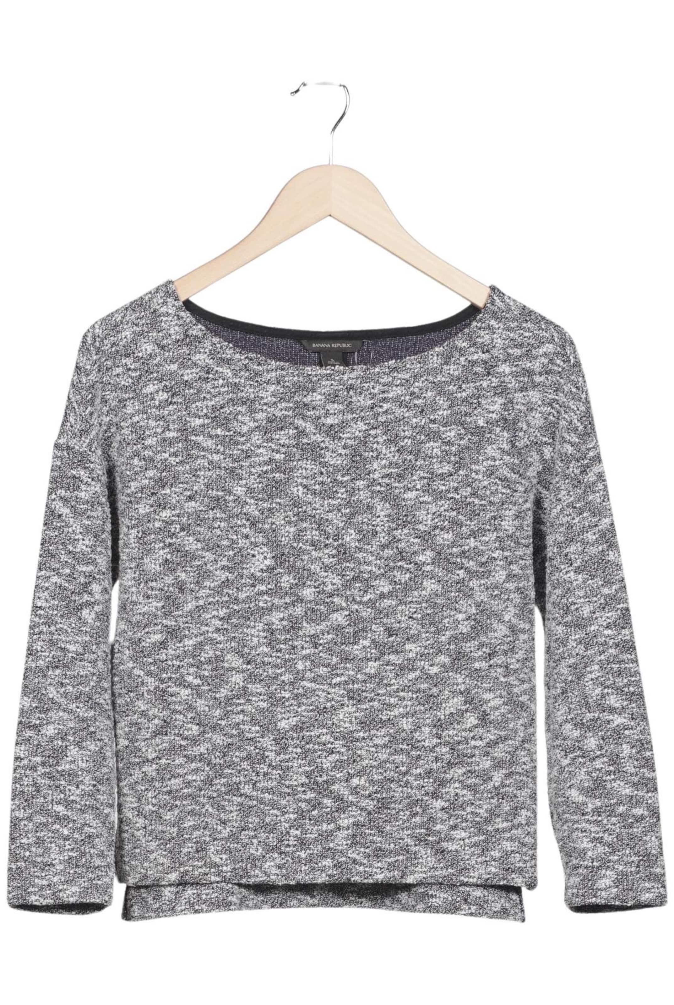 Banana Republic Sweatshirt & Zip-Up Hoodie in S in Grey: front