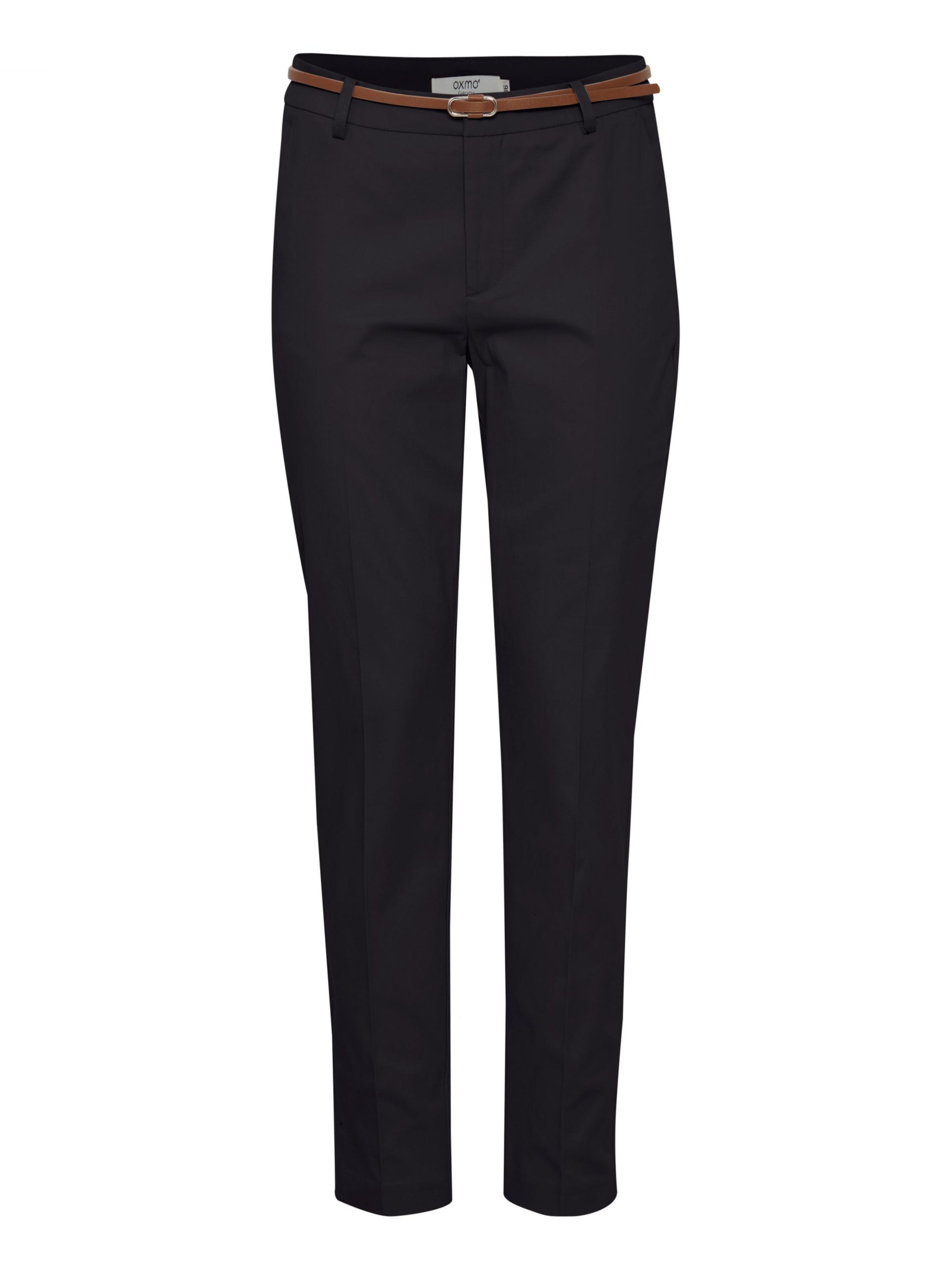 Oxmo Bügelfaltenhose in schwarz, Produktansicht