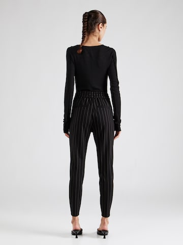 VERO MODA - Tapered Pantalón plisado 'VMEVA' en negro