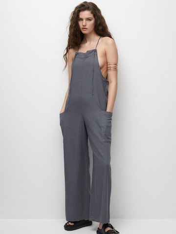 Pull&Bear Jumpsuit i grå: framsida