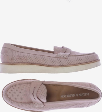MELVIN & HAMILTON Flats & Loafers in 39 in Pink: front