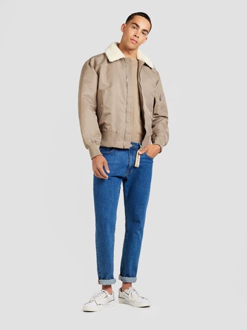 Calvin Klein Jeans Jacke 'AVIATOR' in Braun