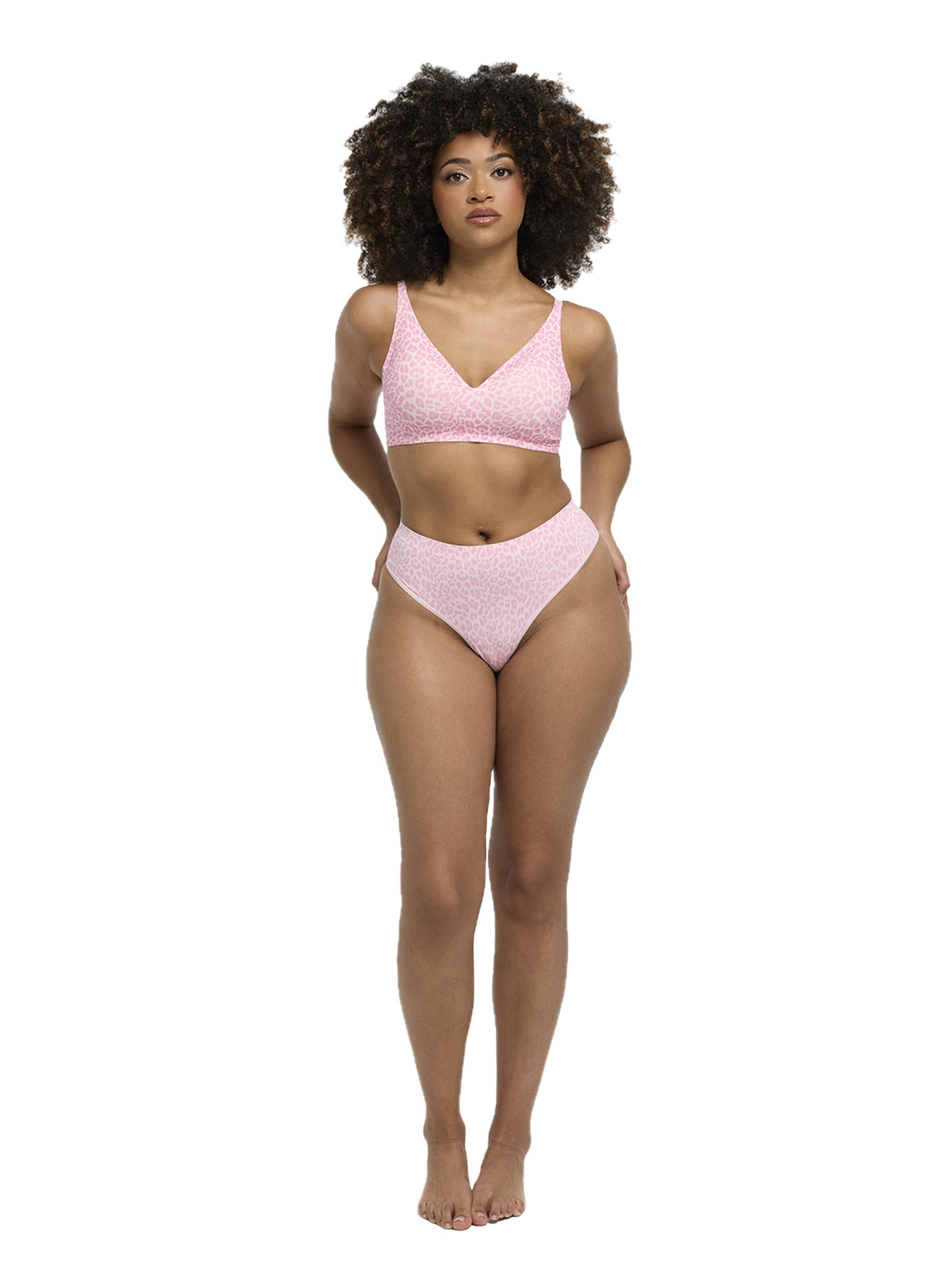 cfab Push-up Behå 'Comfort Push-Up BH' i rosa