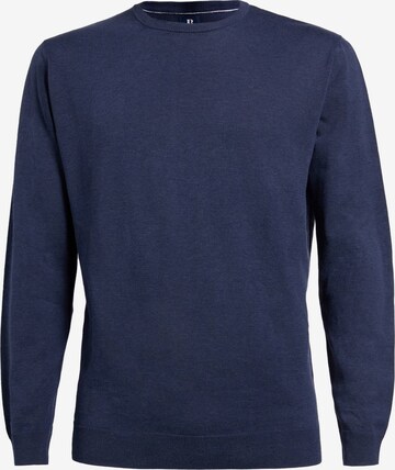 Pull-over Boggi Milano en bleu : devant