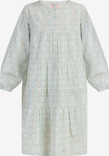 IZIA Robe en turquoise / or / blanc naturel, Vue avec produit