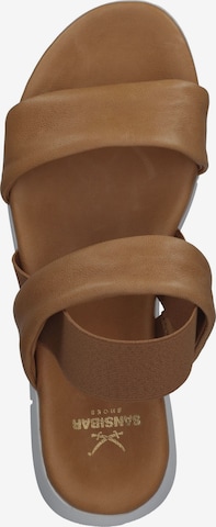 SANSIBAR Sandals in Brown