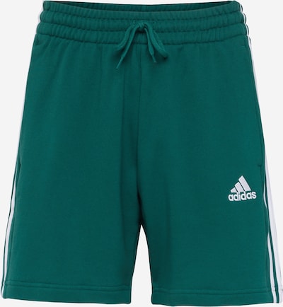ADIDAS SPORTSWEAR Spodnie sportowe 'Essentials' w kolorze zielony / białym, Podgląd produktu