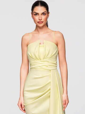 Ombre - Vestido de noche en amarillo